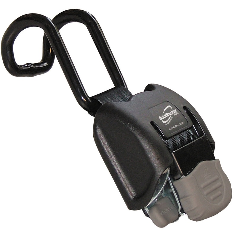 BoatBuckle G2 Retractable Gunwale Tie-Down – 2-38 – Pair [F14221]