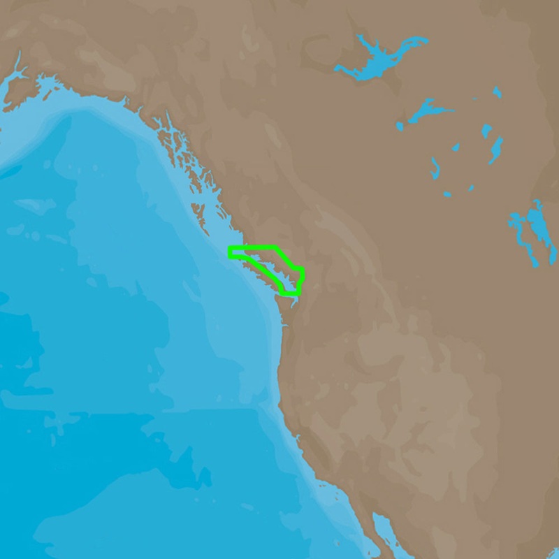 C-MAP  4D NA-D957 San Juan Islands to Nigei Island [M-NA-D957-MS]