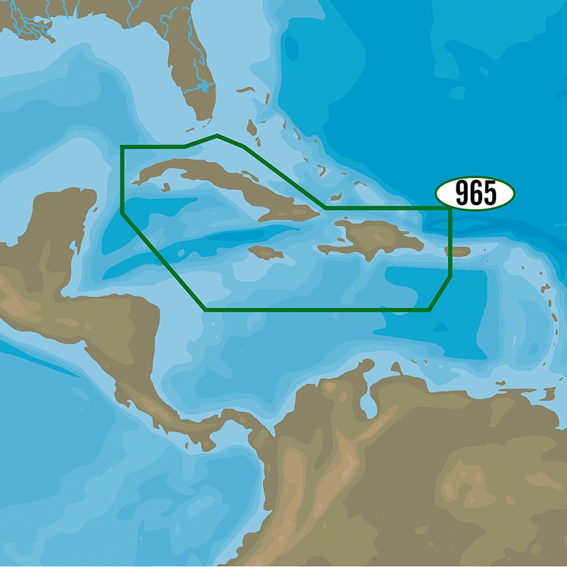 C-MAP 4D NA-D965 – Cuba, Dominican Republic, Caymans & Jamaica [M-NA-D965-MS]