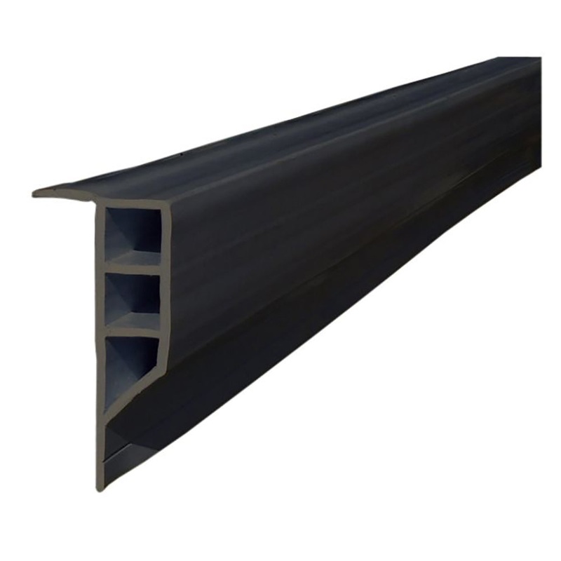 Dock Edge Standard PVC Full Face Profile – 16′ Roll – Black [1163-F]