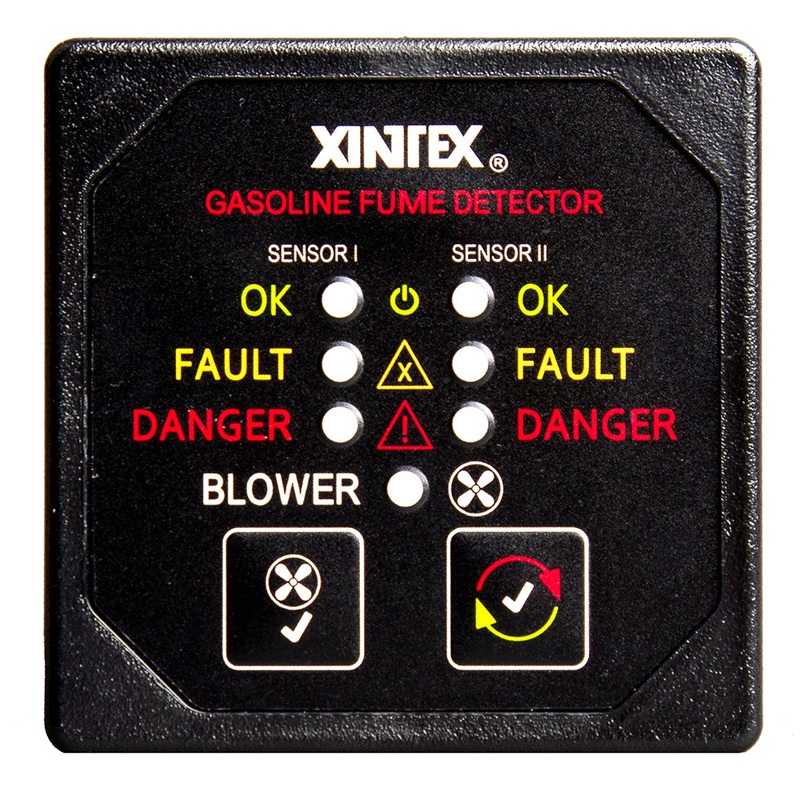 Fireboy-Xintex Gasoline Fume Detector w/Dual Channel  Blower Control – 12/24V [G-2BB-R]