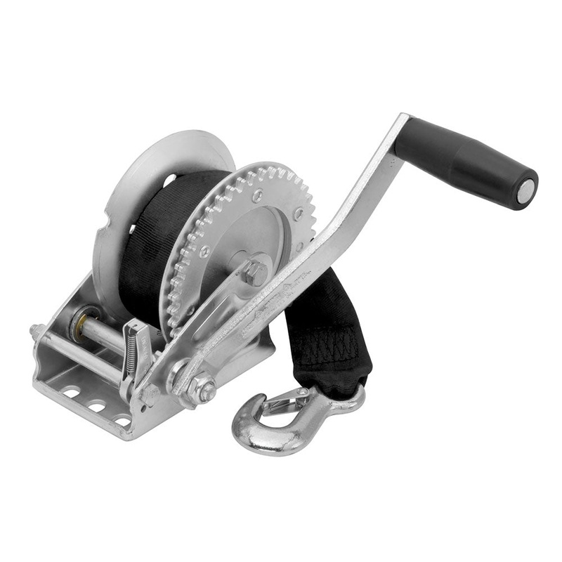 Fulton 1,100 lbs. Single Speed Winch w/20′ Strap Included [142102]