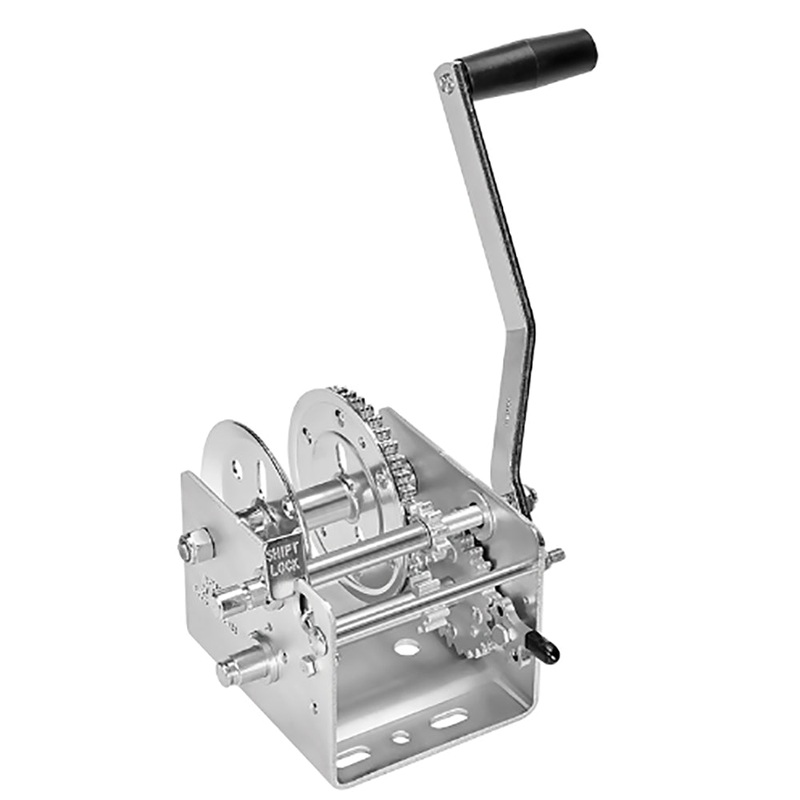 Fulton 2000lb 2-Speed Winch – Strap Not Included [142400]