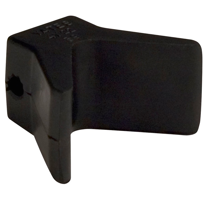 C.E. Smith Bow Y-Stop – 2 x 2 – Black Natural Rubber [29552]