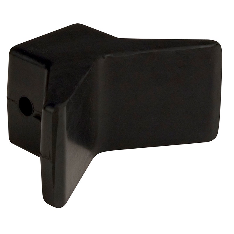C.E. Smith Bow Y-Stop – 3 x 3 – Black Natural Rubber [29551]