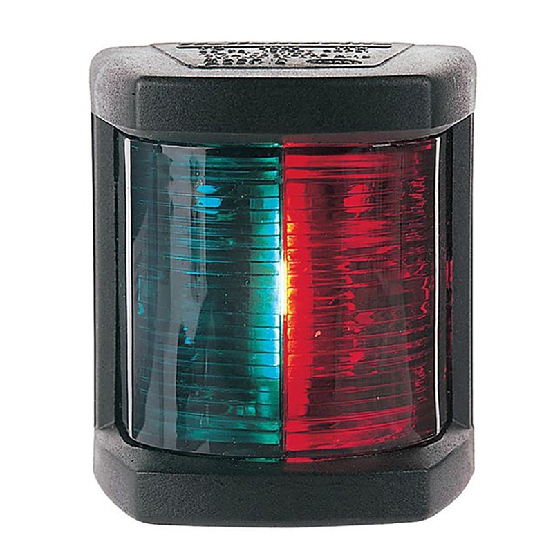 Hella Marine Bi-Color Navigation Lamp- Incandescent – 1nm – Black Housing – 12V [003562045]