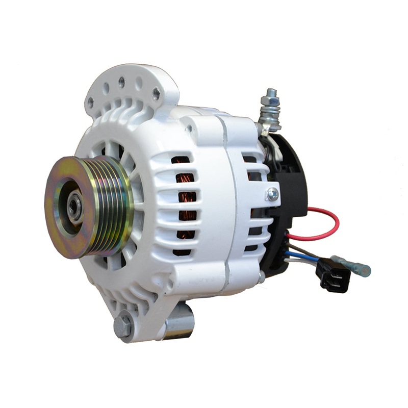 Balmar Alternator 120 Amp 12V 1-2 Single Foot Single K6 Pulley w/Isolated Grounding [621-120-K6]