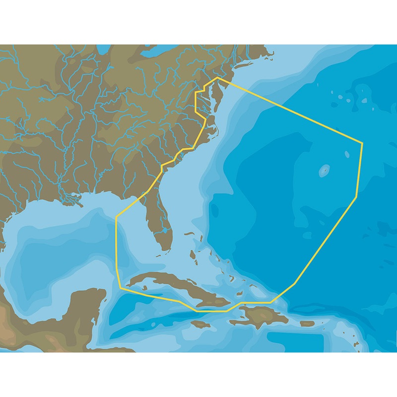 C-MAP 4D NA-063 Chesapeake Bay to Cuba – microSD/SD [M-NA-D063-MS]