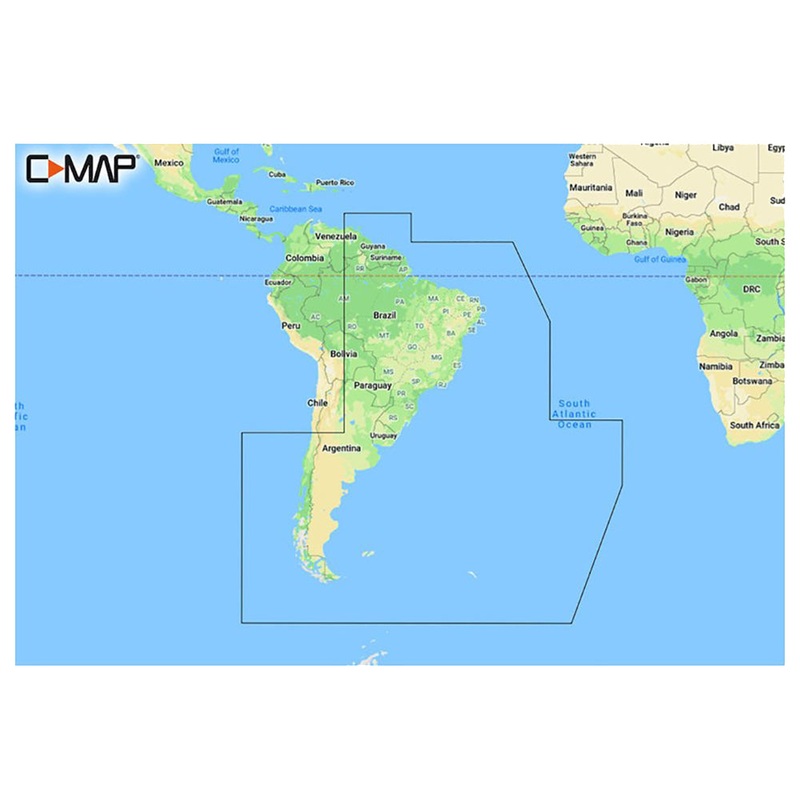 C-MAP REVEAL Chart – South America – East Coast [M-SA-Y501-MS]
