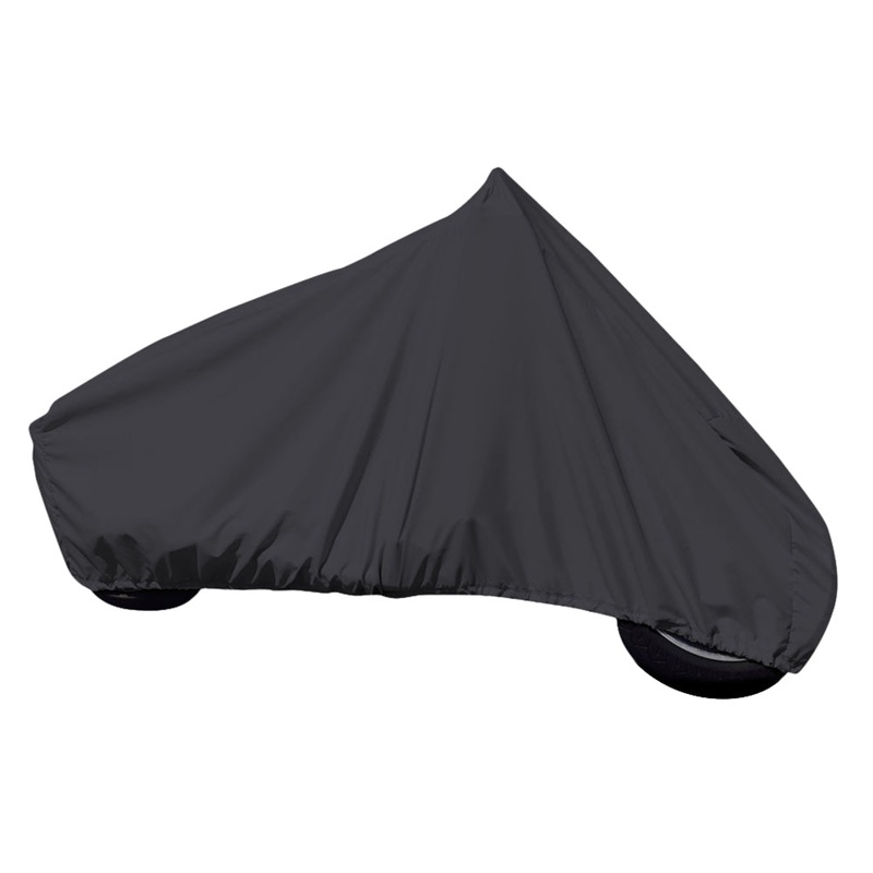 Carver Sun-Dura Sport Touring Motorcycle w/Up to 15 Windshield Cover – Black [9002S-02]