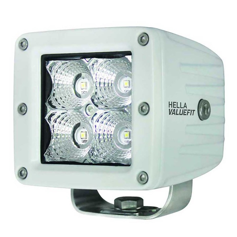 Hella Marine Value Fit LED 4 Cube Flood Light – White [357204041]