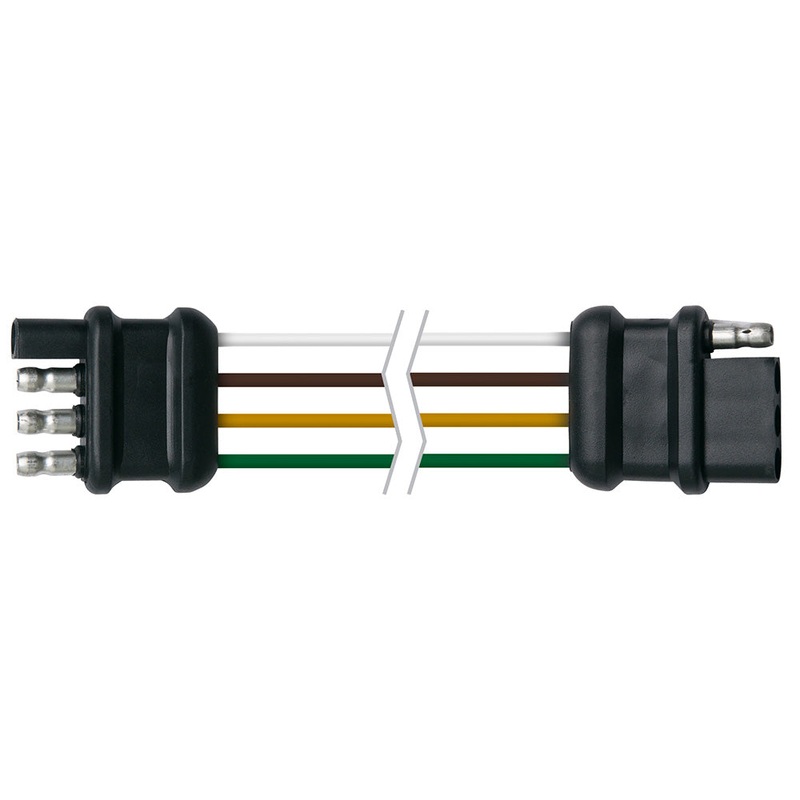 Ancor Trailer Connector-Flat 4-Wire – 12 Loop [249101]