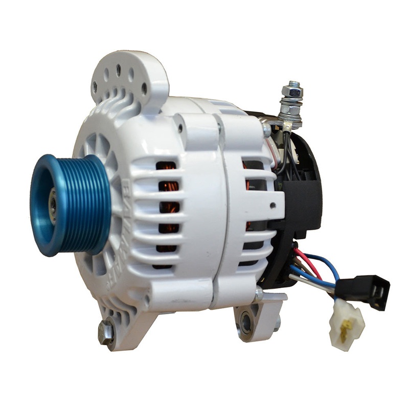 Balmar Alternator 100 AMP 12V 3.15 Dual Foot Saddle J10 Pulley w/Isolated Ground [60-100-J10]