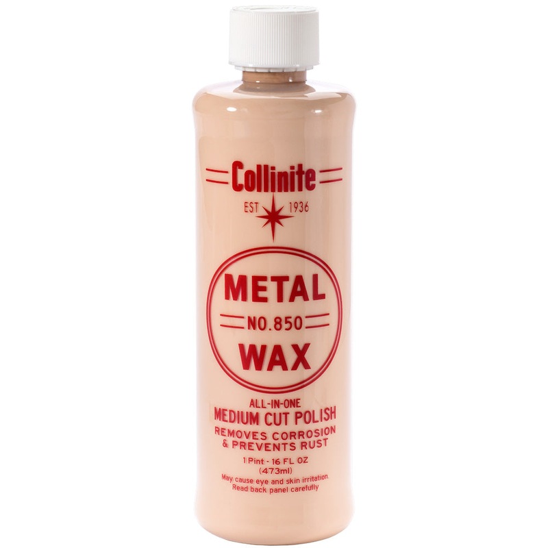 Collinite 850 Metal Wax – Medium Cut Polish – 16oz [850-16OZ]