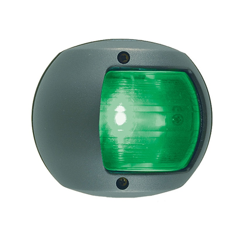 Perko LED Side Light – Green – 12V – Black Plastic Housing [0170BSDDP3]