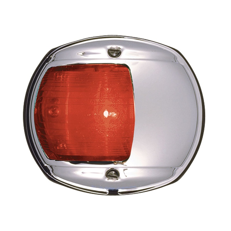 Perko LED Side Light – Red – 12V – Chrome Plated Housing [0170MP0DP3]