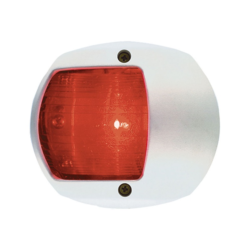 Perko LED Side Light – Red – 12V – White Plastic Housing [0170WP0DP3]