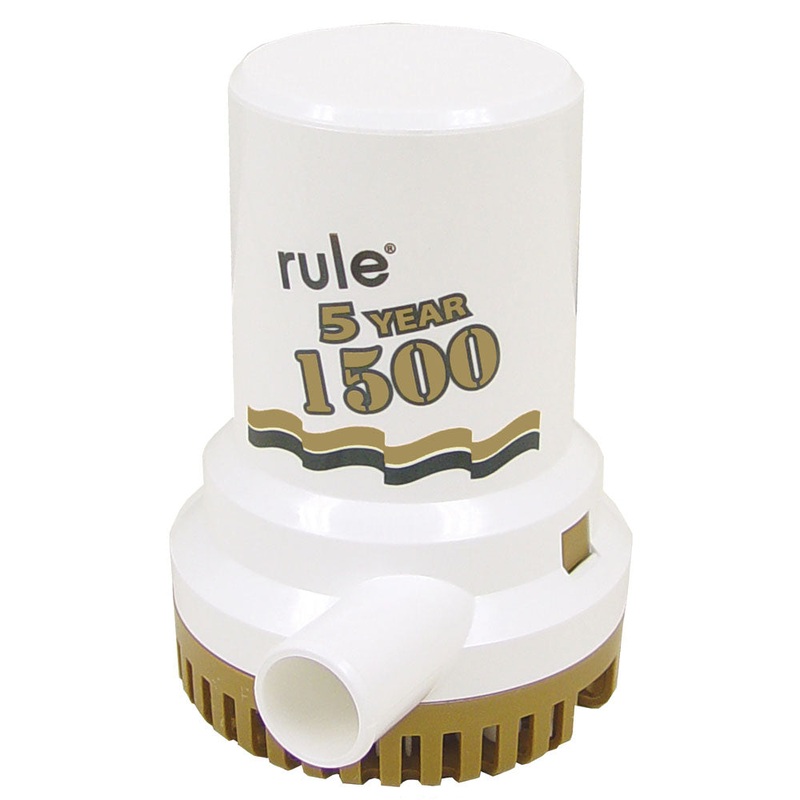 Rule 1500 G.P.H. Gold Series Bilge Pump [04]