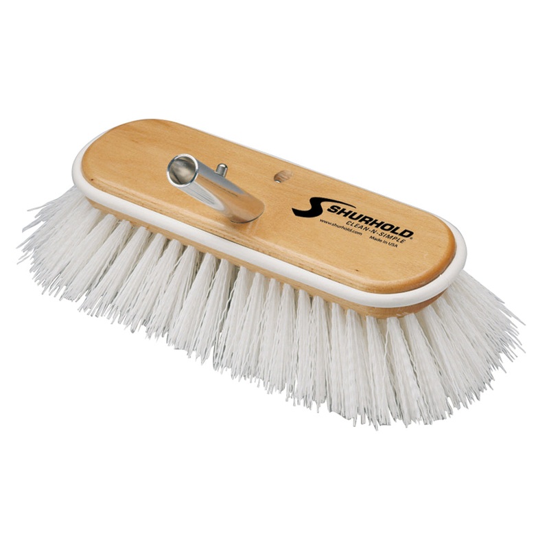 Shurhold 10 Polypropylene Stiff Bristle Deck Brush [990]