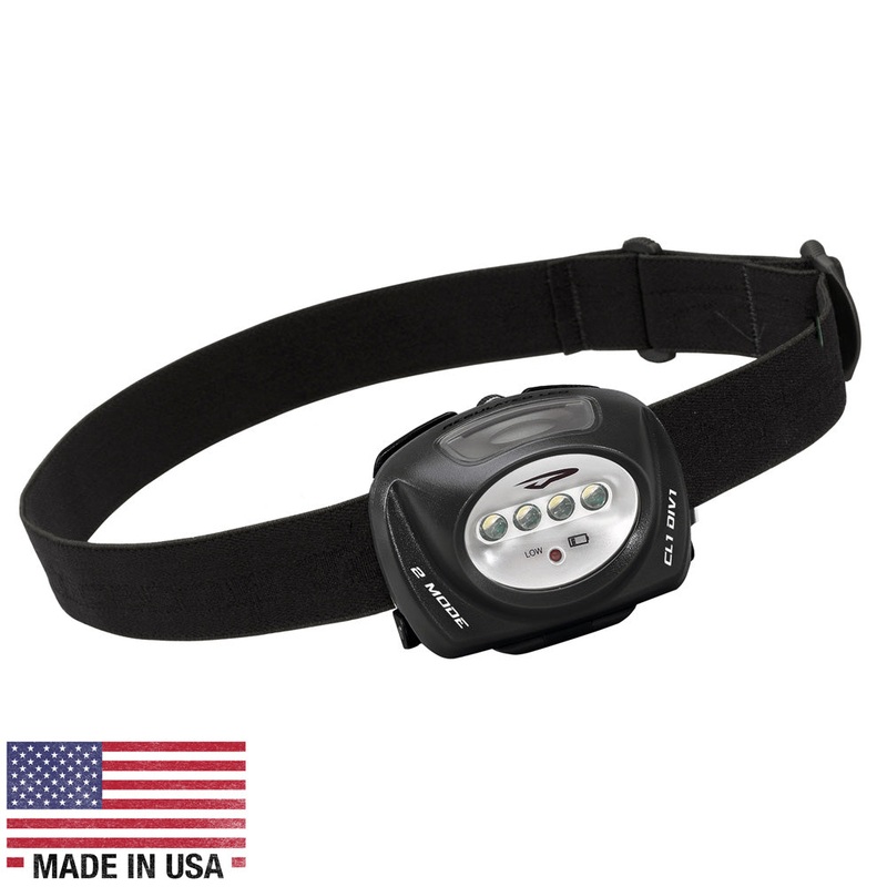 Princeton Tec QUAD II Intrinsically Safe LED Headlamp – Black [QUAD-II-BK]