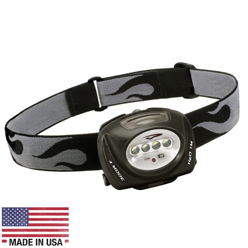 Princeton Tec QUAD LED Headlamp – Black [QUAD-BK]