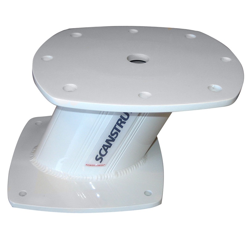 Scanstrut APT6003 Aluminum PowerTower Open Array Radar Mount – 6 Aft Leaning [APT6003]