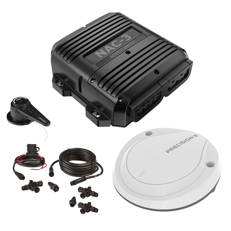 Simrad NAC-3 Autopilot Core Pack – NAC-3, Precision-9, RF25N & N2k Starter Kit [000-13336-001]
