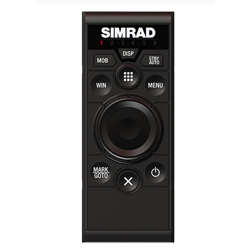 Simrad OP50 Wired Remote Control – Portrait Mount [000-12364-001]