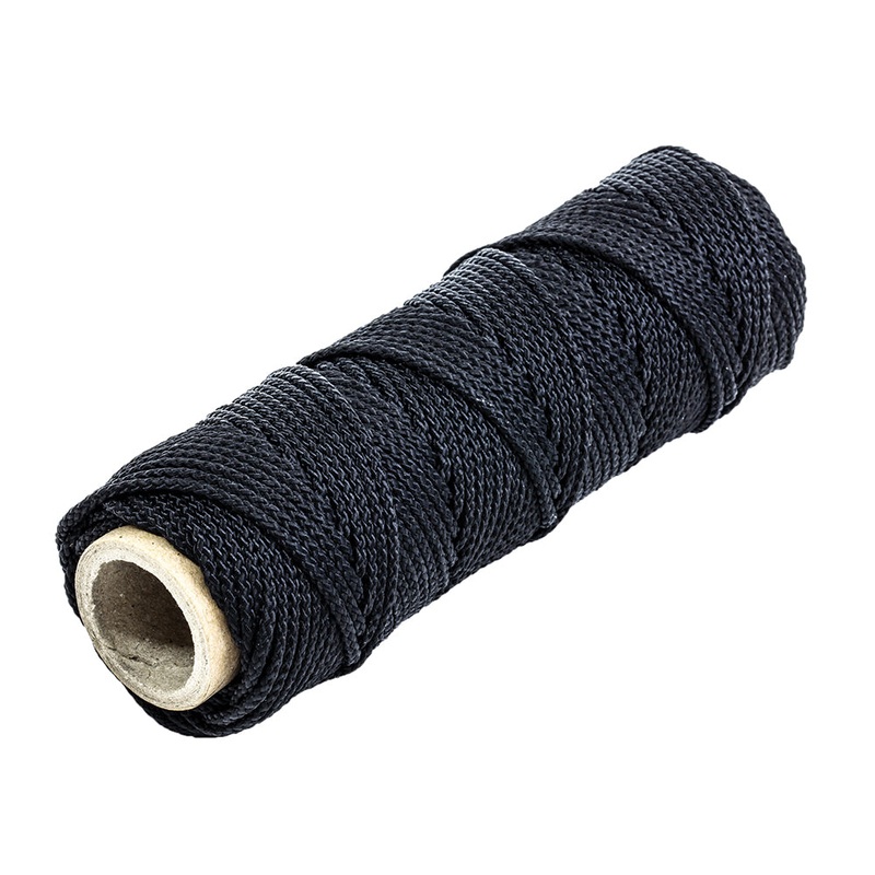 Tigress 100′ of 300lb Nylon Braid – Black [88671]
