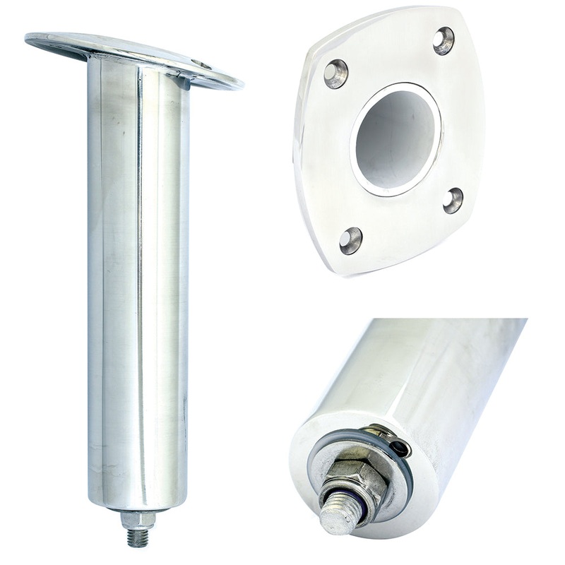 Tigress 4 Hole Extra Long Swivel Rectangular Head Rod Holder – 15 Degree – 12-1/2 [88524XL]