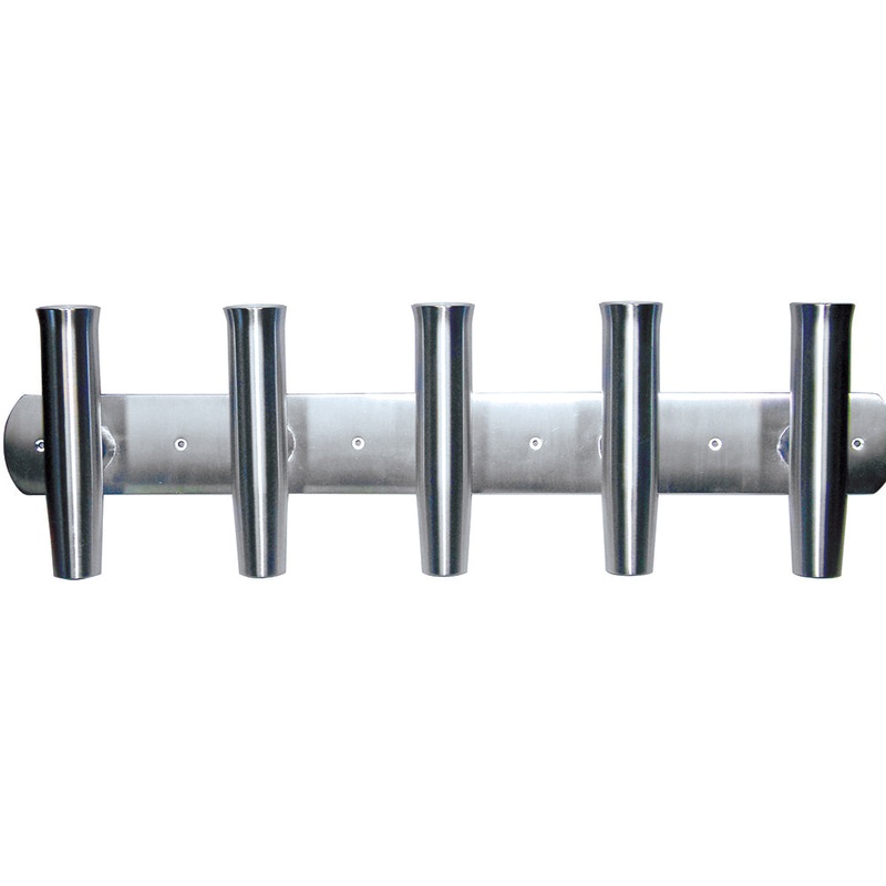 Tigress 5 Rod Aluminum Transom Mount Rod Holder – 35 [88144]