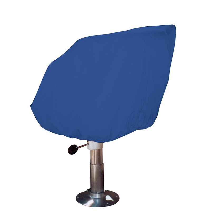 Taylor Made Helm/Bucket/Fixed Back Boat Seat Cover – Rip/Stop Polyester Navy [80230]