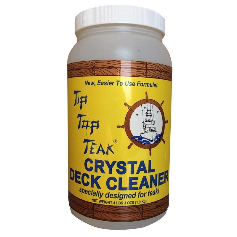 Tip Top Teak Crystal Deck Cleaner – Half Gallon (4lbs 3oz) [TC 2001]