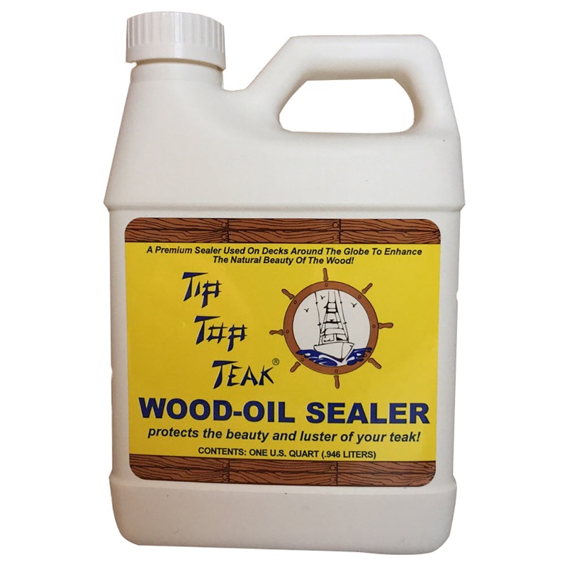 Tip Top Teak Wood Oil Sealer – Quart [TS 1001]