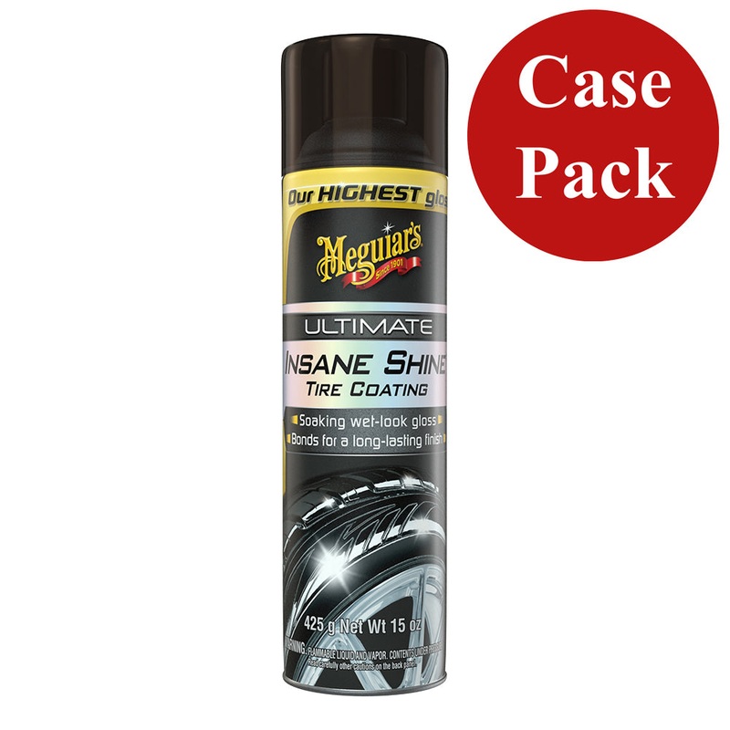 Meguiars Ultimate Insane Shine Tire Coating – 15oz. *Case of 6* [G190315CASE]