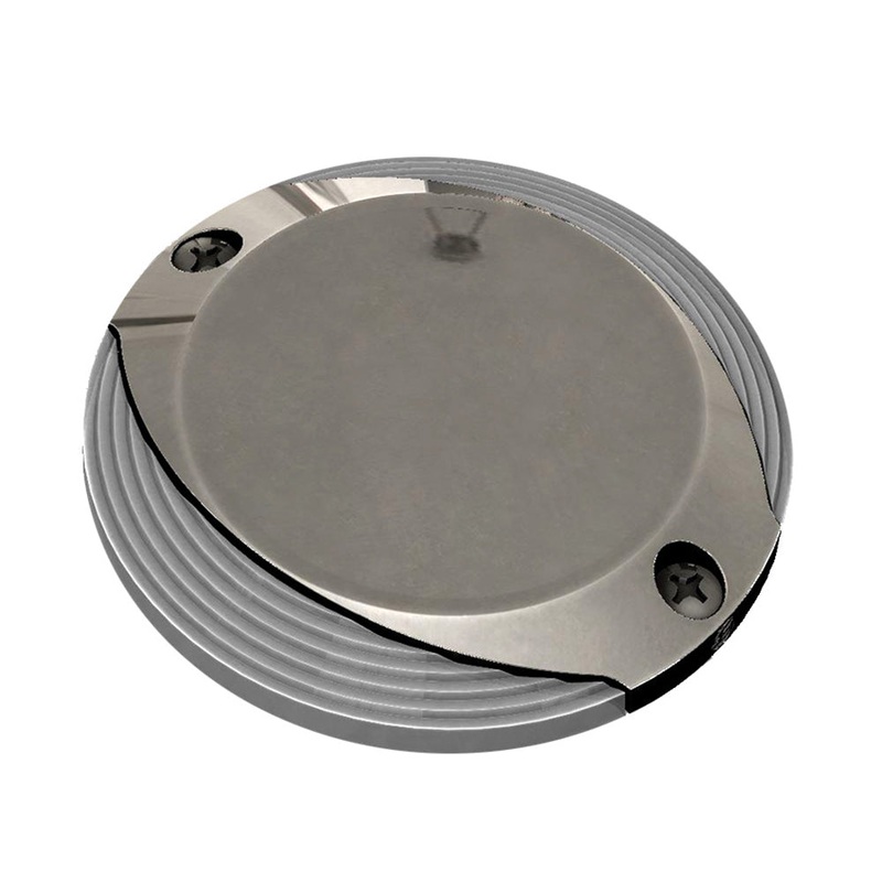 Lumitec Scallop Pathway Light – Warm White – Stainless Steel Housing [101629]
