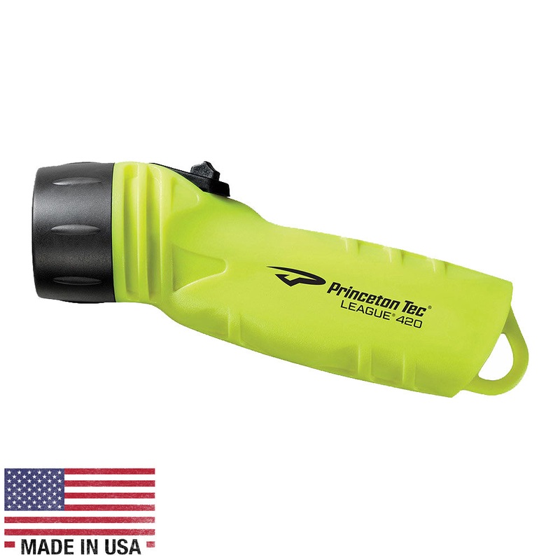 Princeton Tec League LED Flashlight – Neon Yellow [LG4-NY]