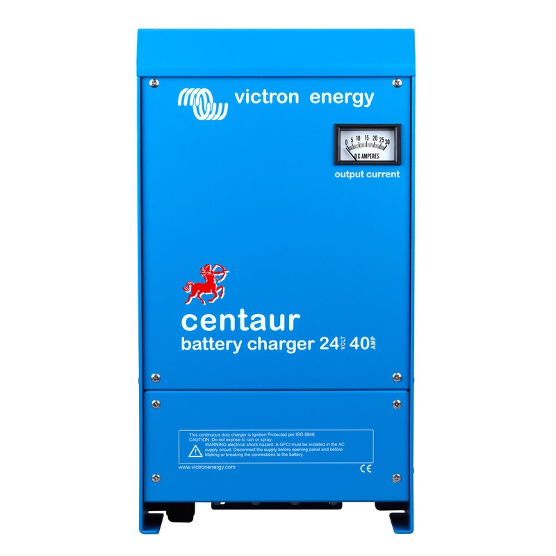 Victron Centaur Charger – 24 VDC – 40AMP – 3-Bank – 120-240 VAC [CCH024040000]