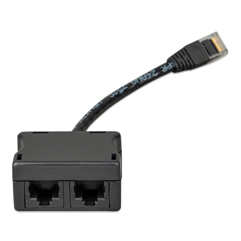 Victron RJ45 UTP Splitter 1X Male – 2X Female – 15cm Cable [ASS030065510]