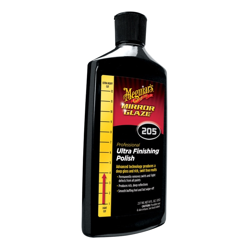 Meguiars Mirror Glaze Ultra Finishing Liquid Polish – 8oz [M20508]