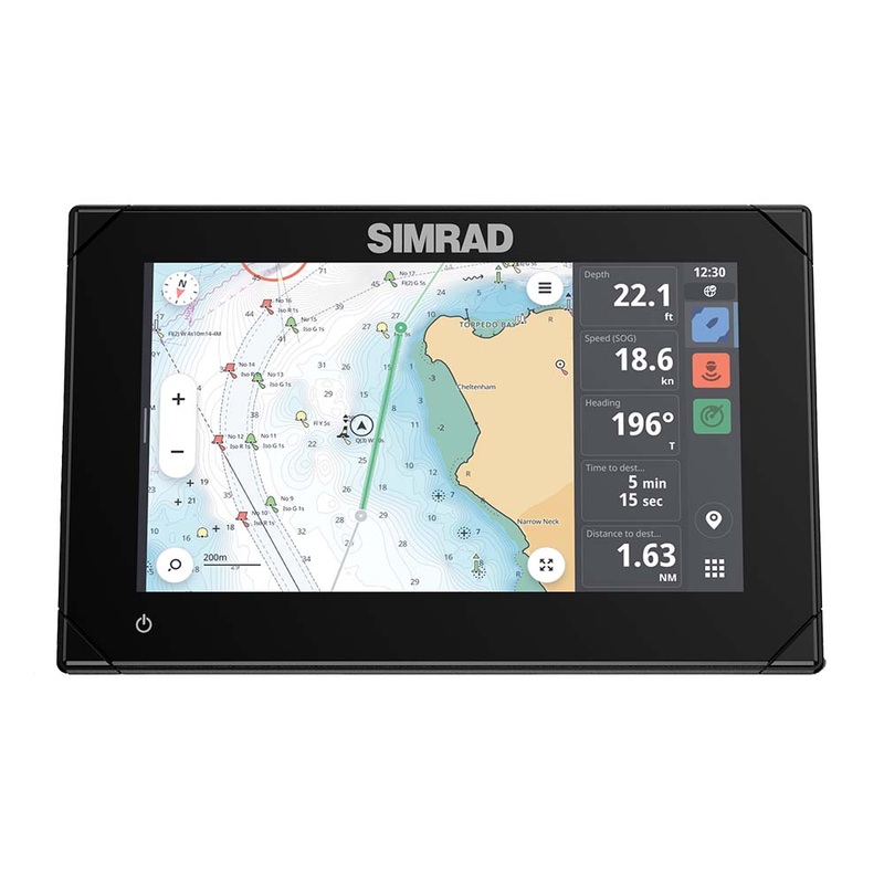Simrad NSX 3007 7 Combo Chartplotter  Fishfinder – Display Only – No Transducer [000-15214-001]