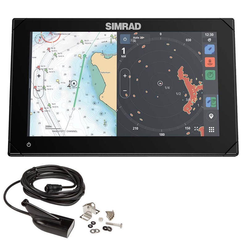 Simrad NSX 3009 9 Combo Chartplotter  Fishfinder w/HDI Transducer [000-15372-001]