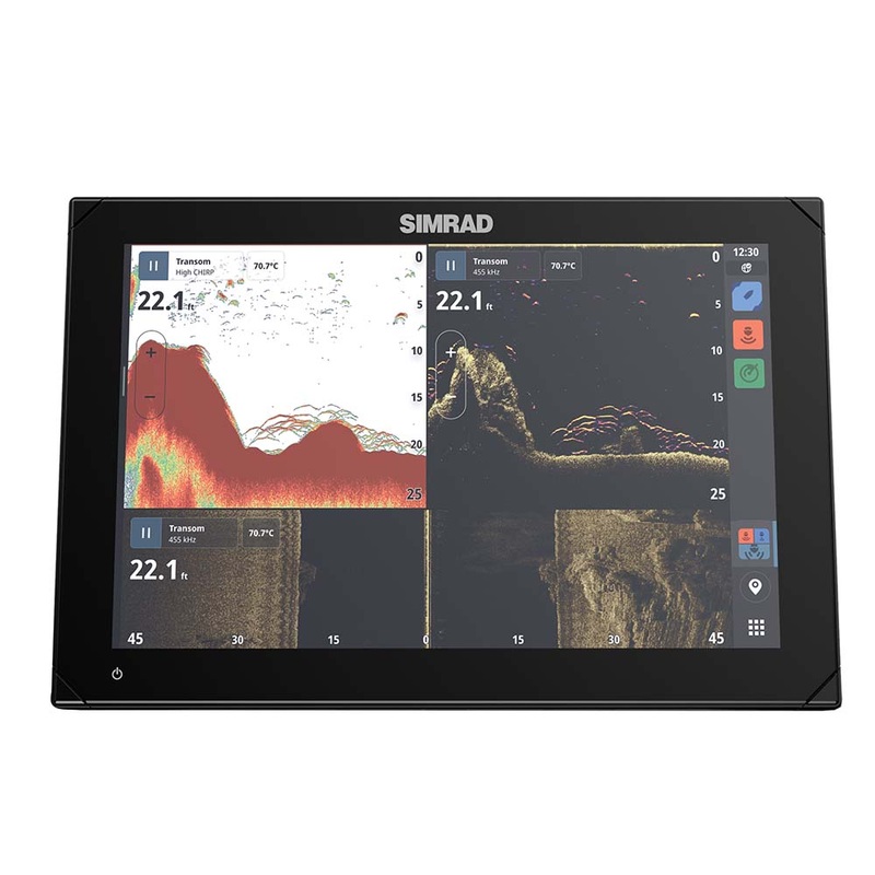 Simrad NSX 3012 Combo Chartplotter  Fishfinder – Display Only – No Transducer [000-15222-001]