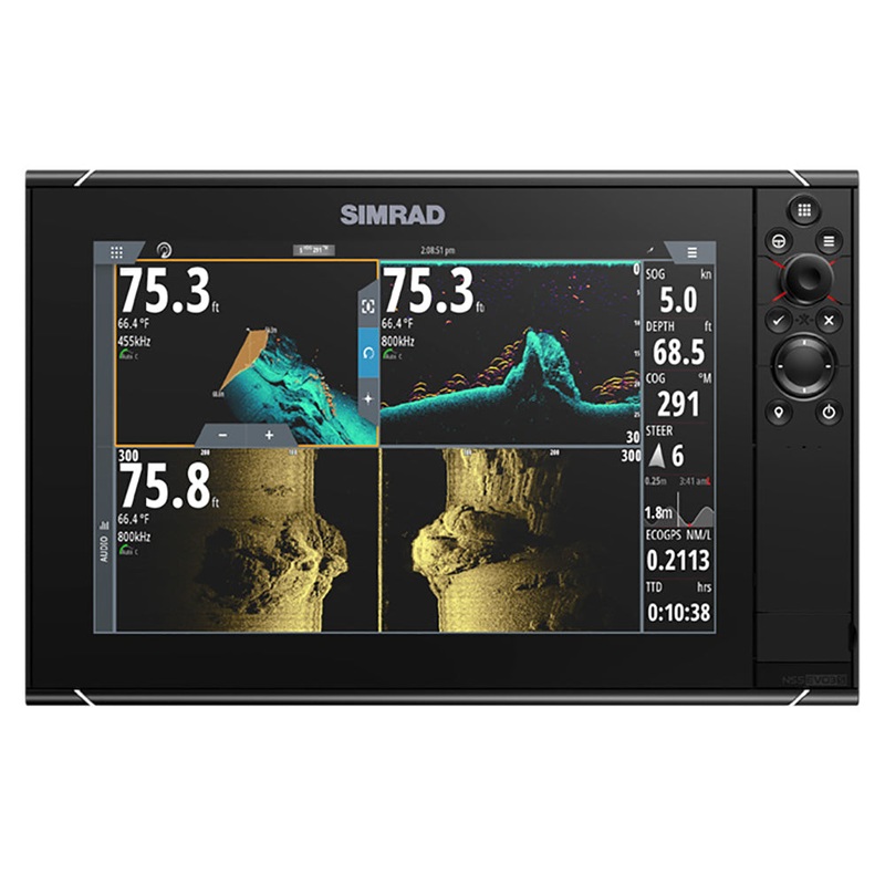 Simrad NSS12 evo3S Combo Multi-Function Chartplotter/Fishfinder – No HDMI Video Out Port [000-15403-002]