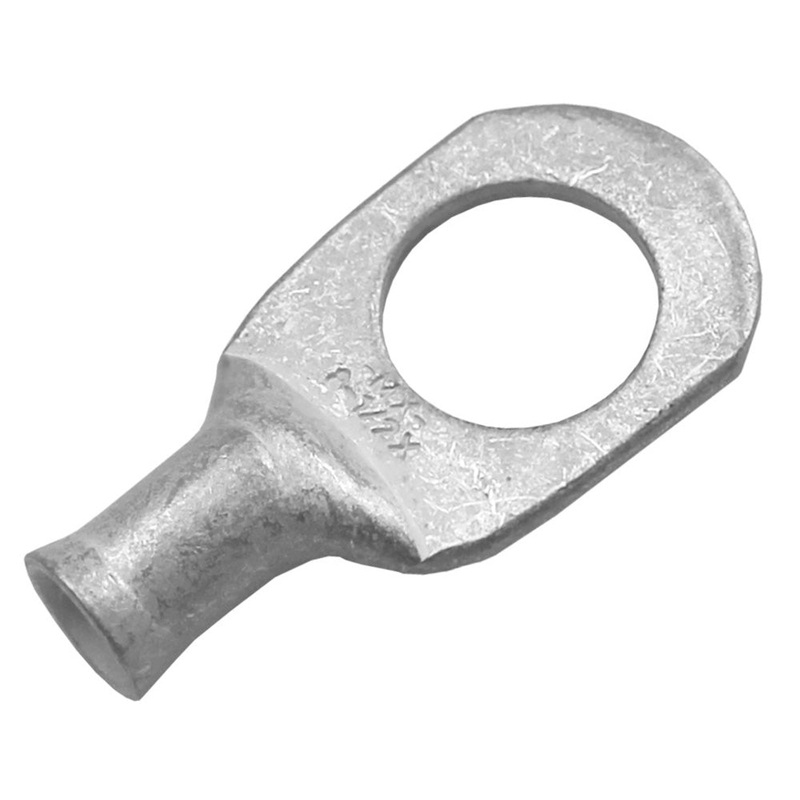 Pacer Tinned Lug 8 AWG – 1/2 Stud Size – 10 Pack [TAE8-12R-10]