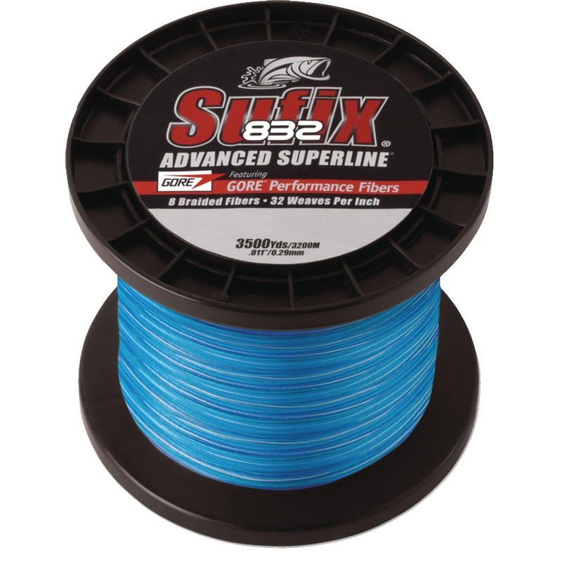 Sufix 832 Braid – 50lb – Coastal Camo – 3500 yds [660-450CC]