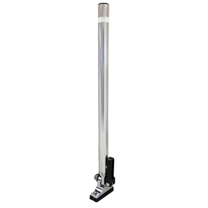 Perko 14 Folding Mount Pole Light – White All Round Light w/Quick Adjust Mount [1672DP0ALU]