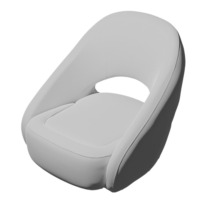 TACO Caladesi Smooth Bucket Seat – White [BA2-25WHT]