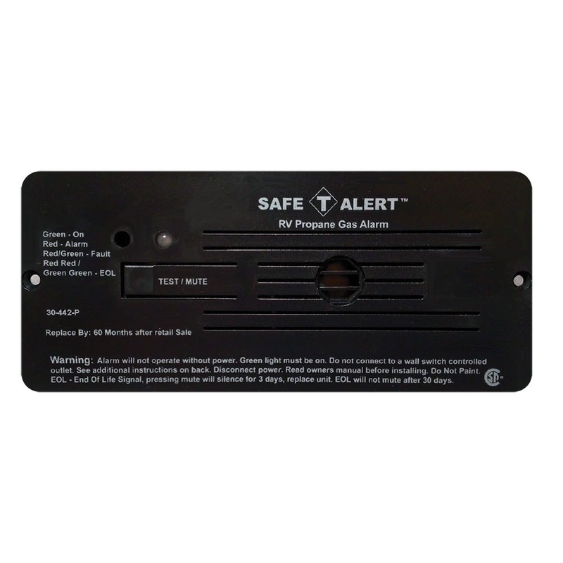 Safe-T-Alert 30 Series 12V RV Propane Alarm – Black [30-442-P-BL]
