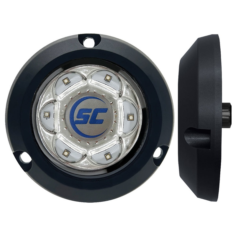 Shadow-Caster SC2 Series Polymer Composite Surface Mount Underwater Light – Bimini Blue [SC2-BB-CSM]